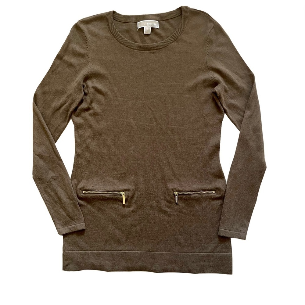 Michael Kors Angora Wool Blend Crewneck Sweater Small